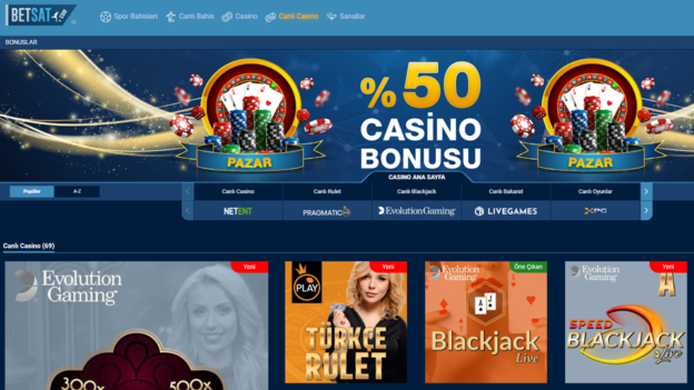 Betsat canlı casino sitesi