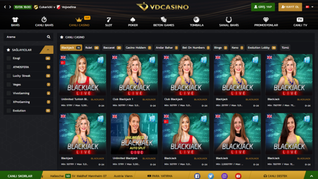 Vdcasino Blackjack Hakkında – Vdcasino Blackjack Nasıl Oynanır?