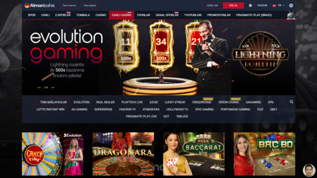 Almanbahis casino sitesi